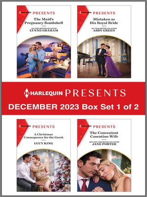 cover image of Harlequin Presents December 2023--Box Set 1 of 2